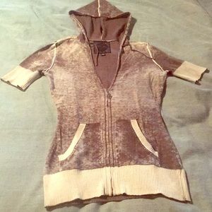 Guess Jeans sweater hoodie with foil detail